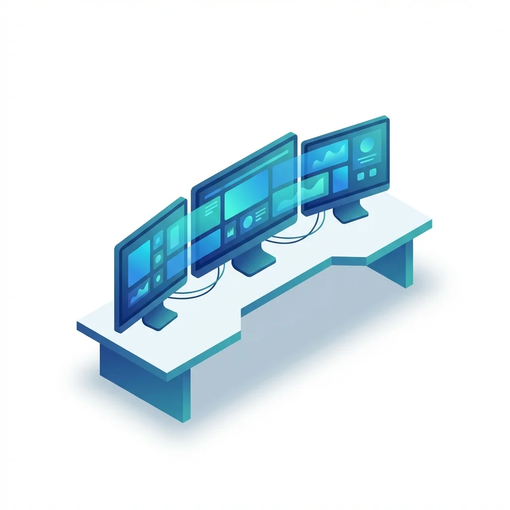 Configuración de tres pantallas en escritorio remoto